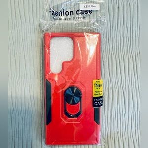 NWT Benbenjaytek Phone Case for Samsung 23 Ultra / Red & Black
